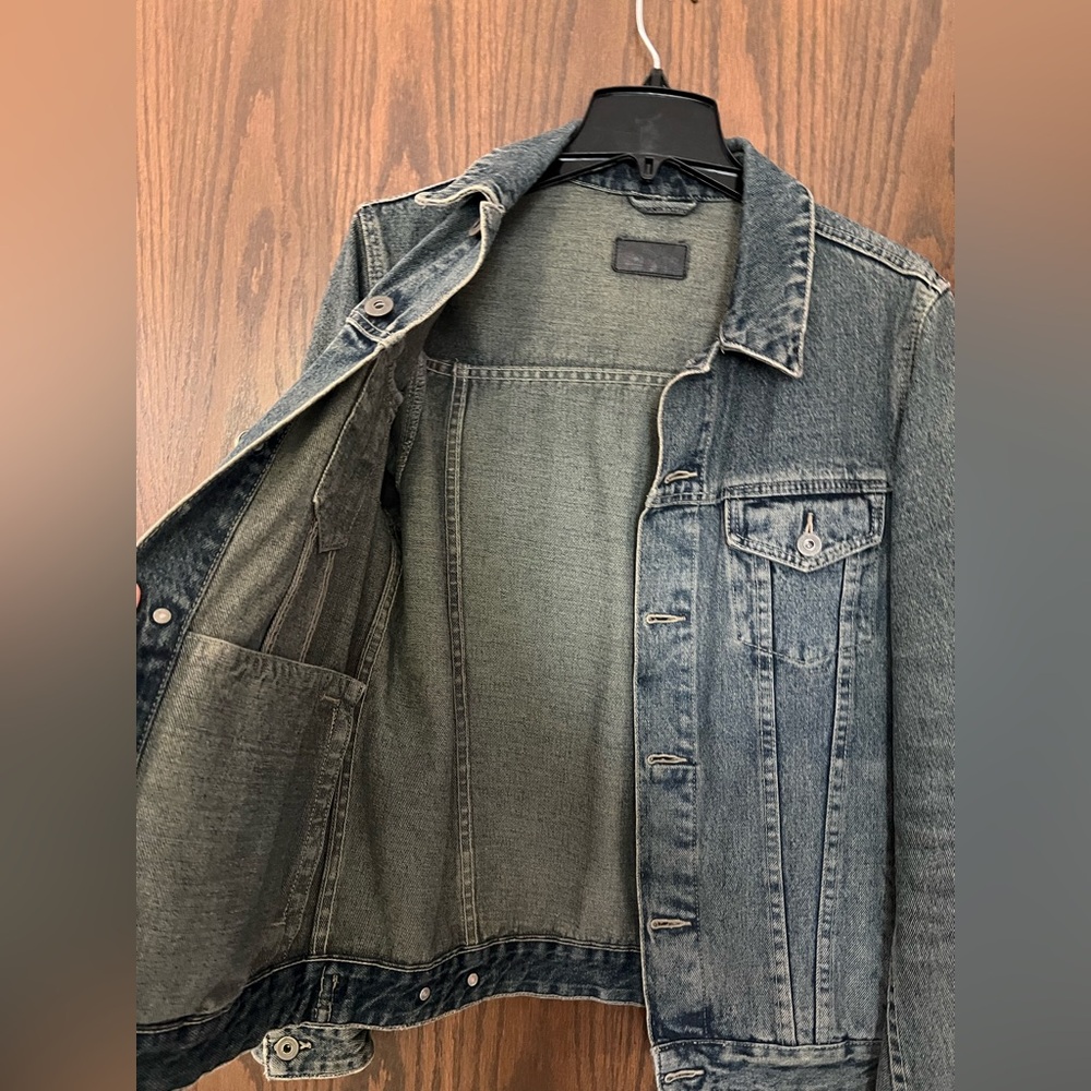 ASOS Type 3 style denim jacket, size XS - Picture 3 of 5